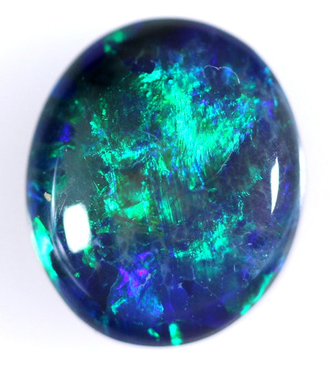 2.28 carat Round Lightning Ridge Opal