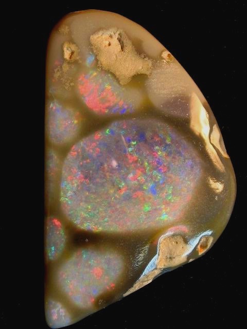 (314) Unique / Free-Form Solid Opal 27.85ct freeshipping - Global Opals