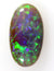 Blue/Green Solid Black Opal (2228) 1.13cts freeshipping - Global Opals